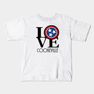 LOVE Cookeville Tennessee Kids T-Shirt